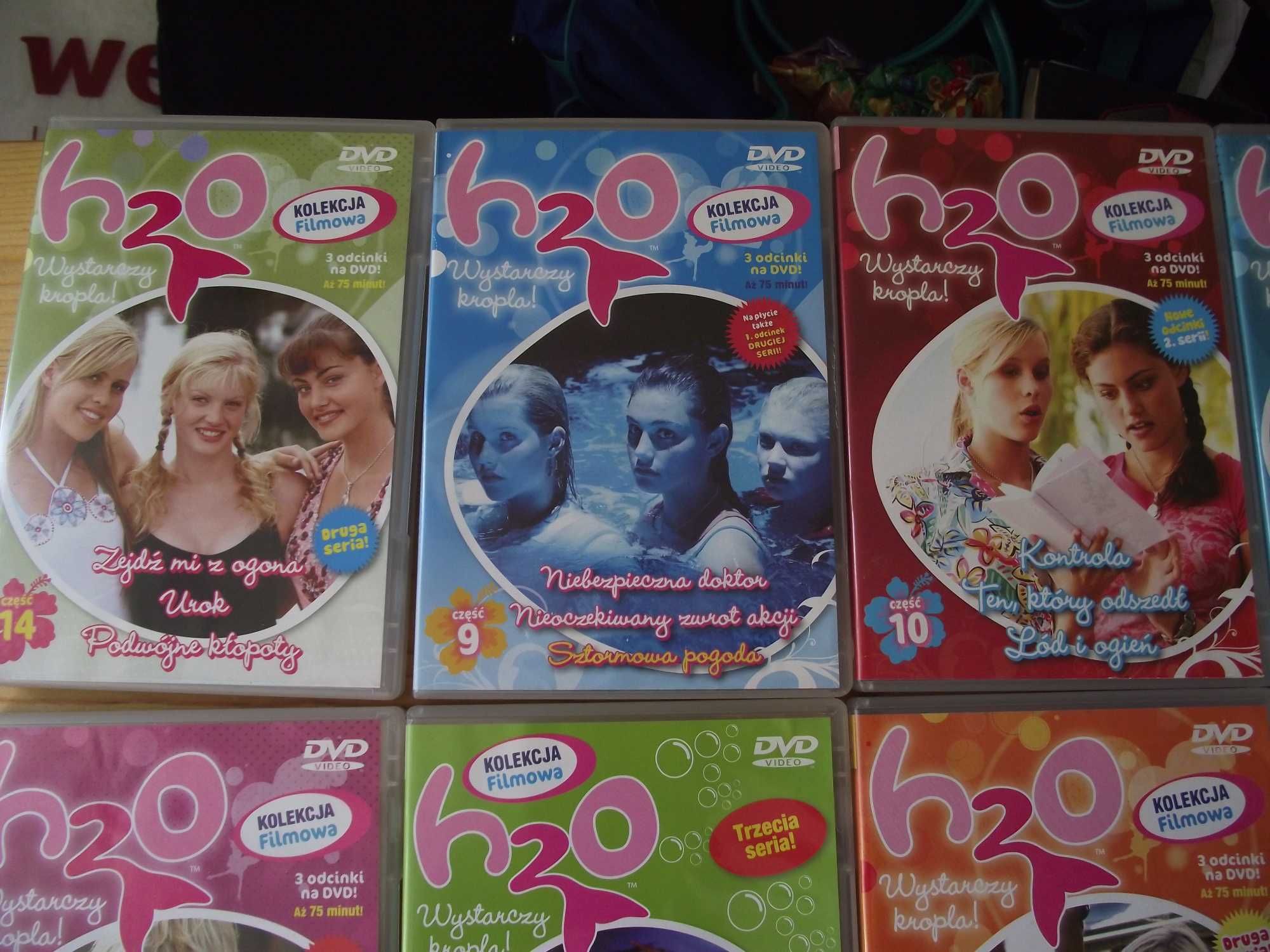 H2O kolekcja filmów dvd bajki