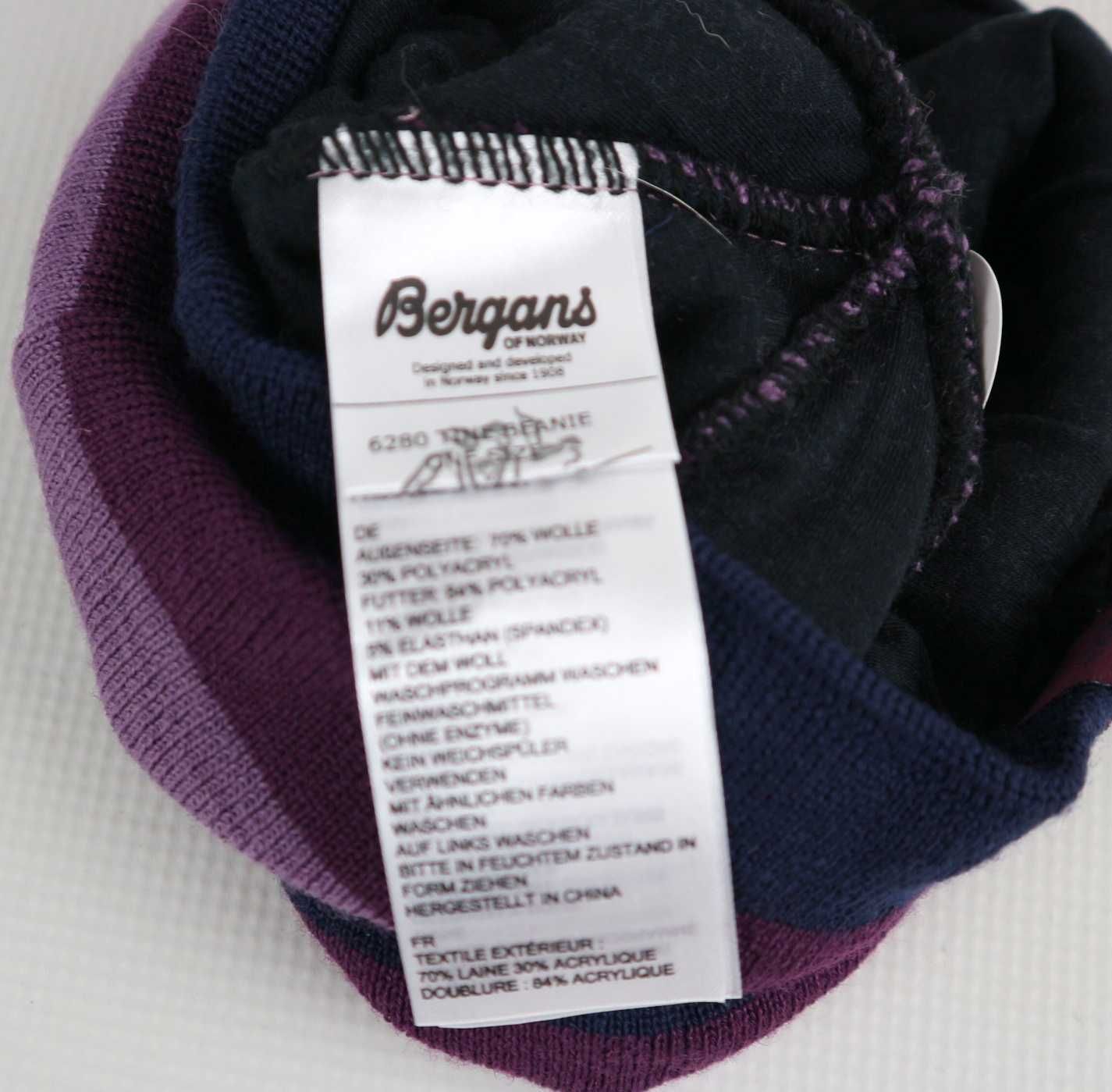 Bergans Tine Beanie czapka outdoorowa 70% wełna One Size