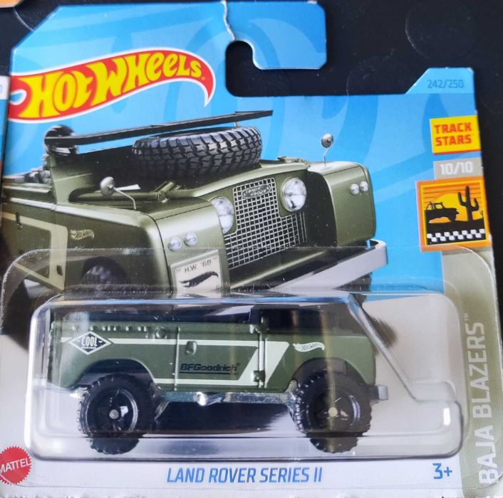 Hot Wheels Land Rover SII - verde