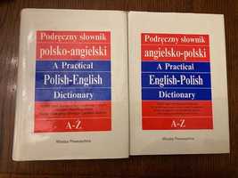 Dwa Praktyczne Słowniki: Polsko-Angielski i Angielsko-Polski Wyd. WP