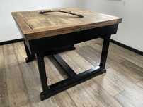 Mesa jantar madeira extensivel feita a mao