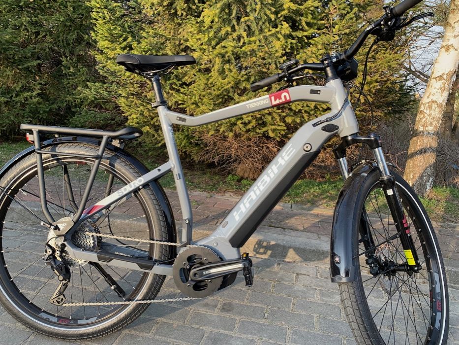 Nowy Rower elektryczny HAIBIKE Sduro Trekking 4.0 Dark grey 2021 XL