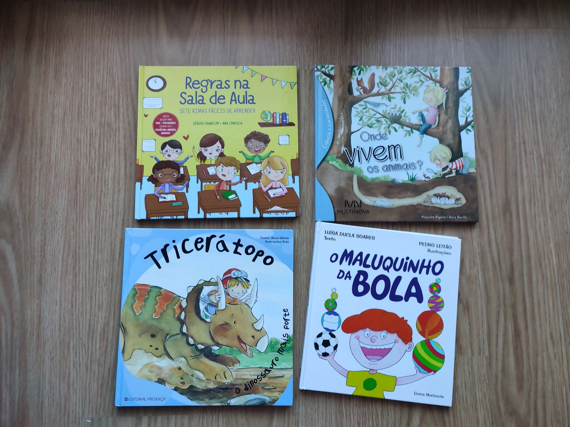 Livros infantis usados