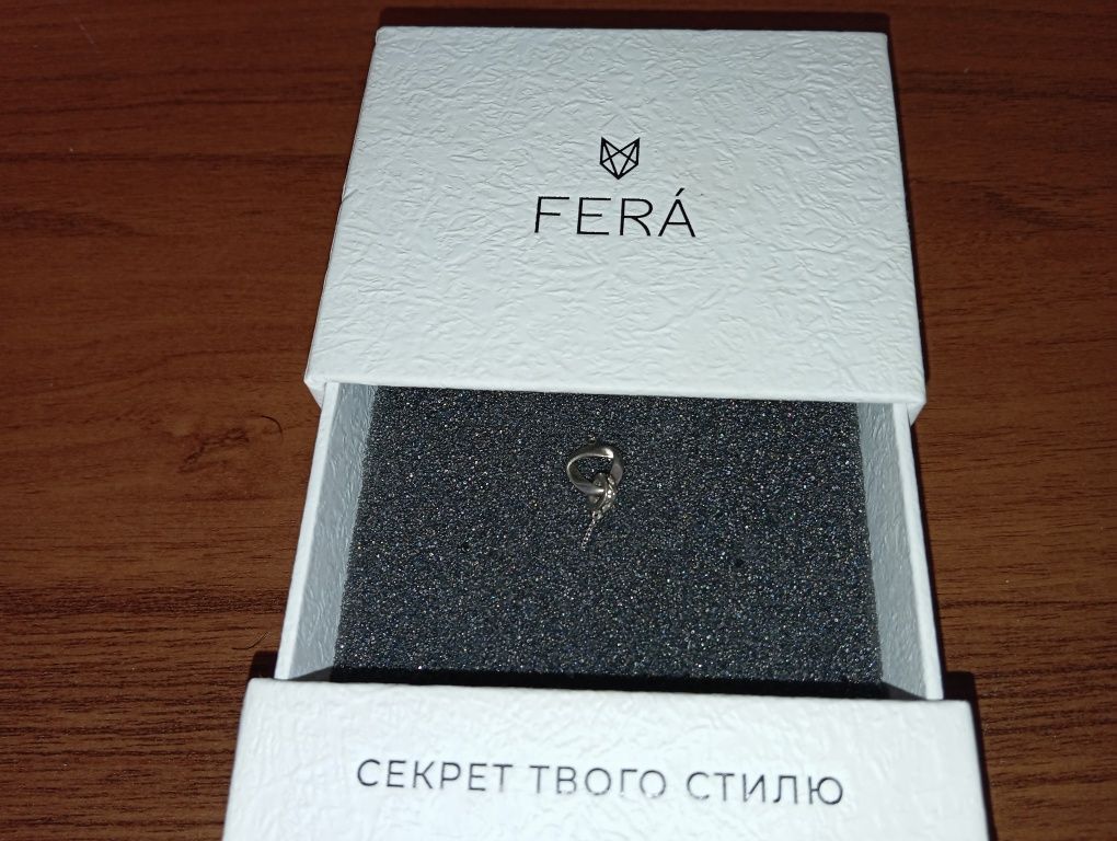украшение на шею fera,серебро