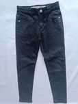 Spodnie jeans rurki czarne slim denim co