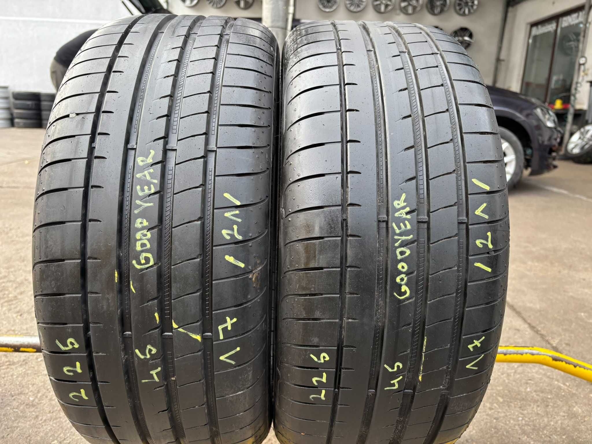 2X OPONY LETNIE 225/45R17 94Y Goodyear Eagle F1 Asymmetric 3 7MM 2021R
