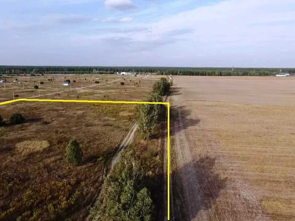 Ділянка 5,2 Га під житловий масив з комунікаціями біля лісу