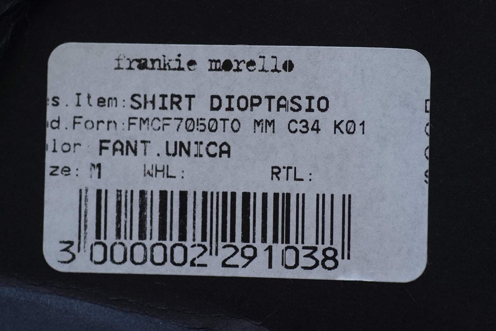 Мужская рубашка от итальянского бренда премиум класса FRANKIE MORELLO.