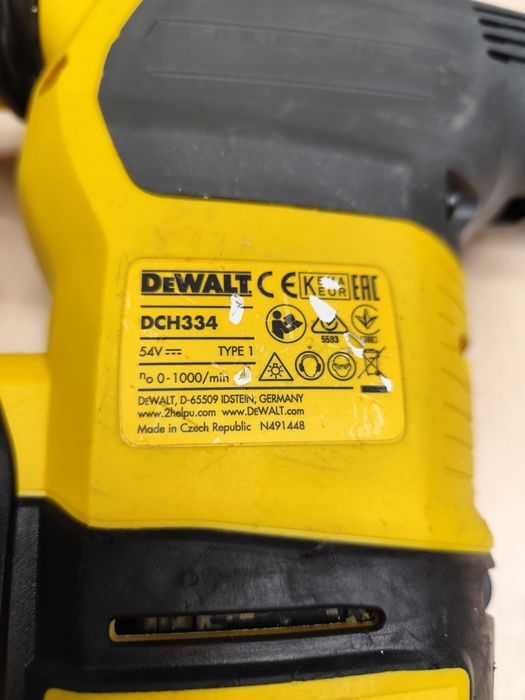 DeWal DCH 334 безщітковий потужний акумуляторний перфоратор Деволт ори