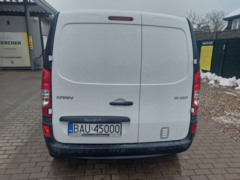 Ładny Dostawczy Mercedes Citan * 2017 ROK * Klima * 3 Osoby *