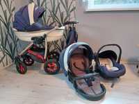 Wózek niemowlęcy 3w1 Camarelo Carmela