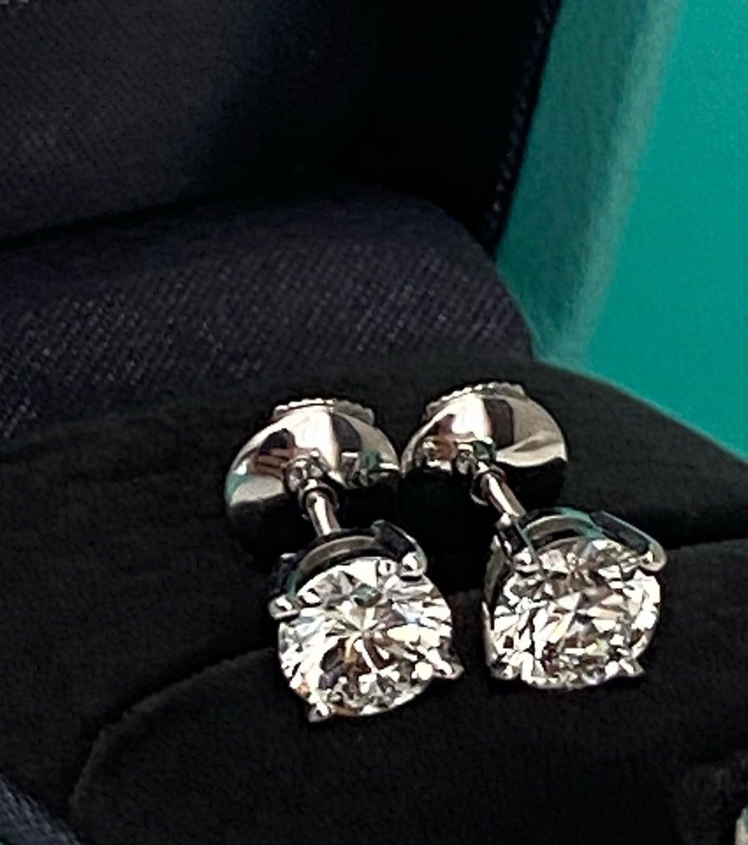 Серьги с бриллиантами 2,17 ct.