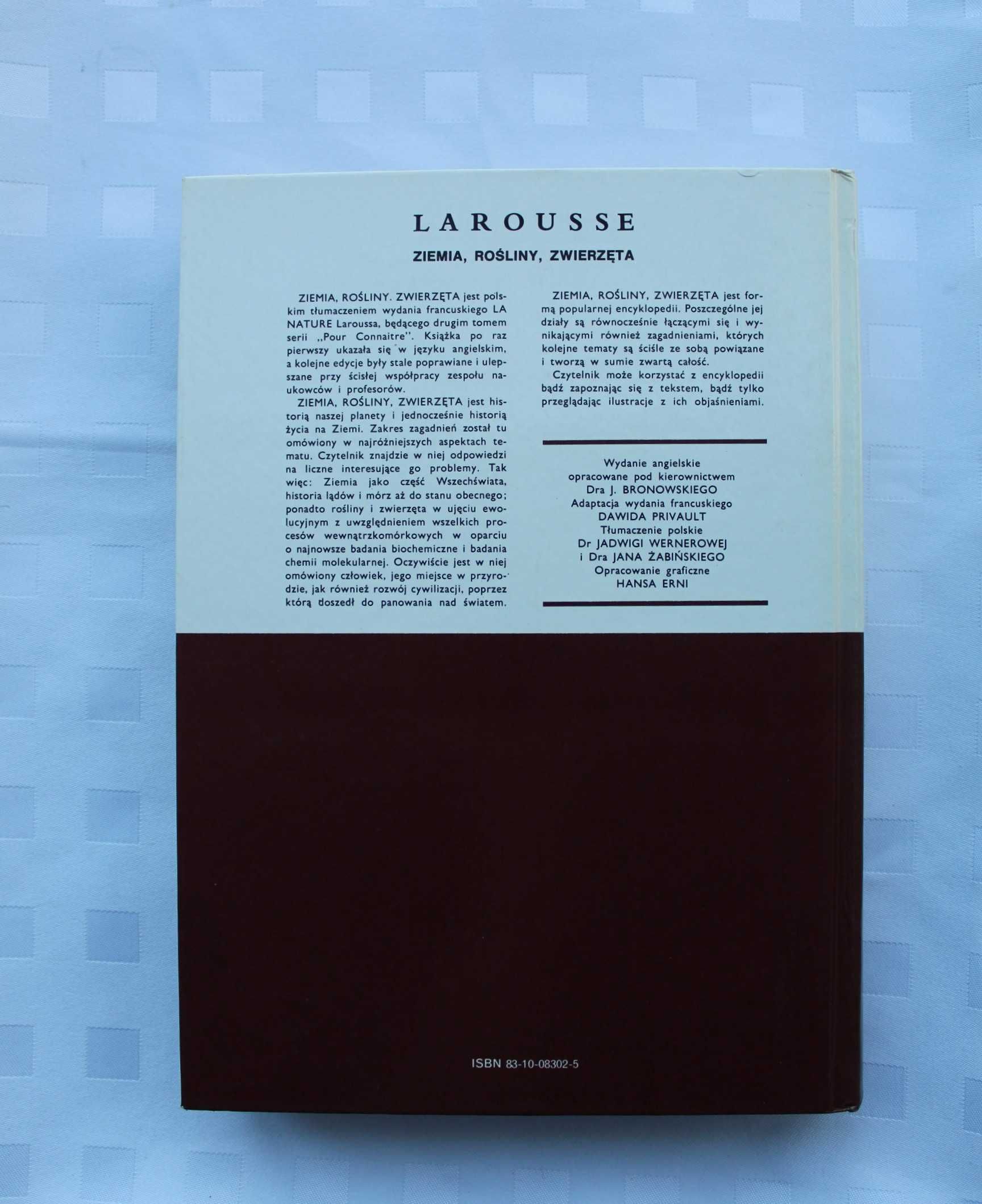 Ziemia Rośliny Zwierzęta Larousse