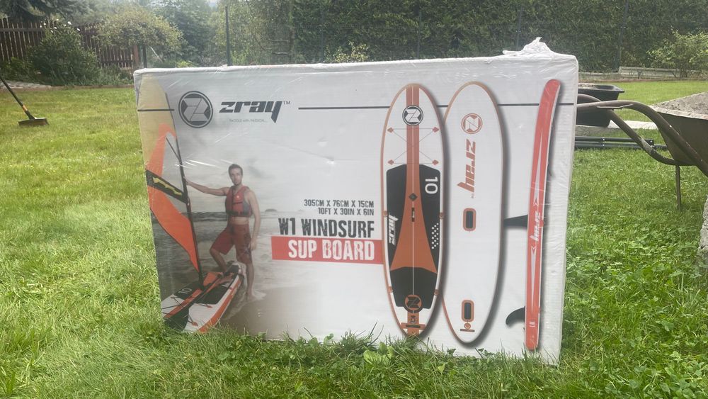 Deska Sup z żaglem czyli WindSup Zray W1