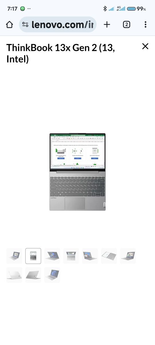 Laptop Lenovo thinkbook 15 g3