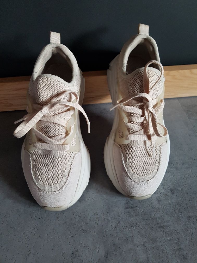H&M buty sportowe 37 gruba podeszwa