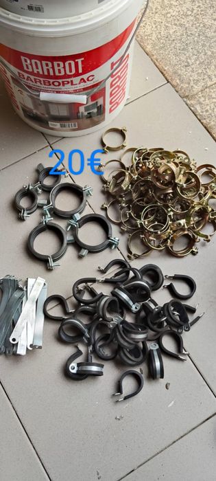 Vários artigos usados