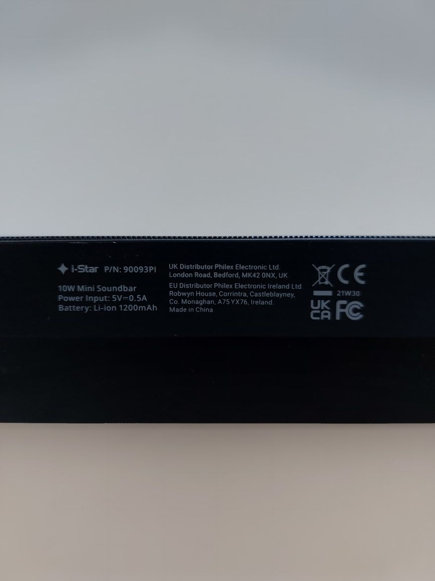 Soundbar i-star 10w com bluetooth