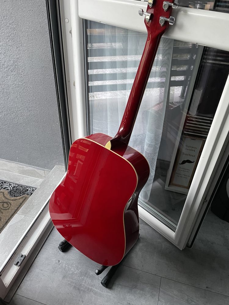 Piekna Gitara Richwood Red Edition/GW/Wys/Polecam!