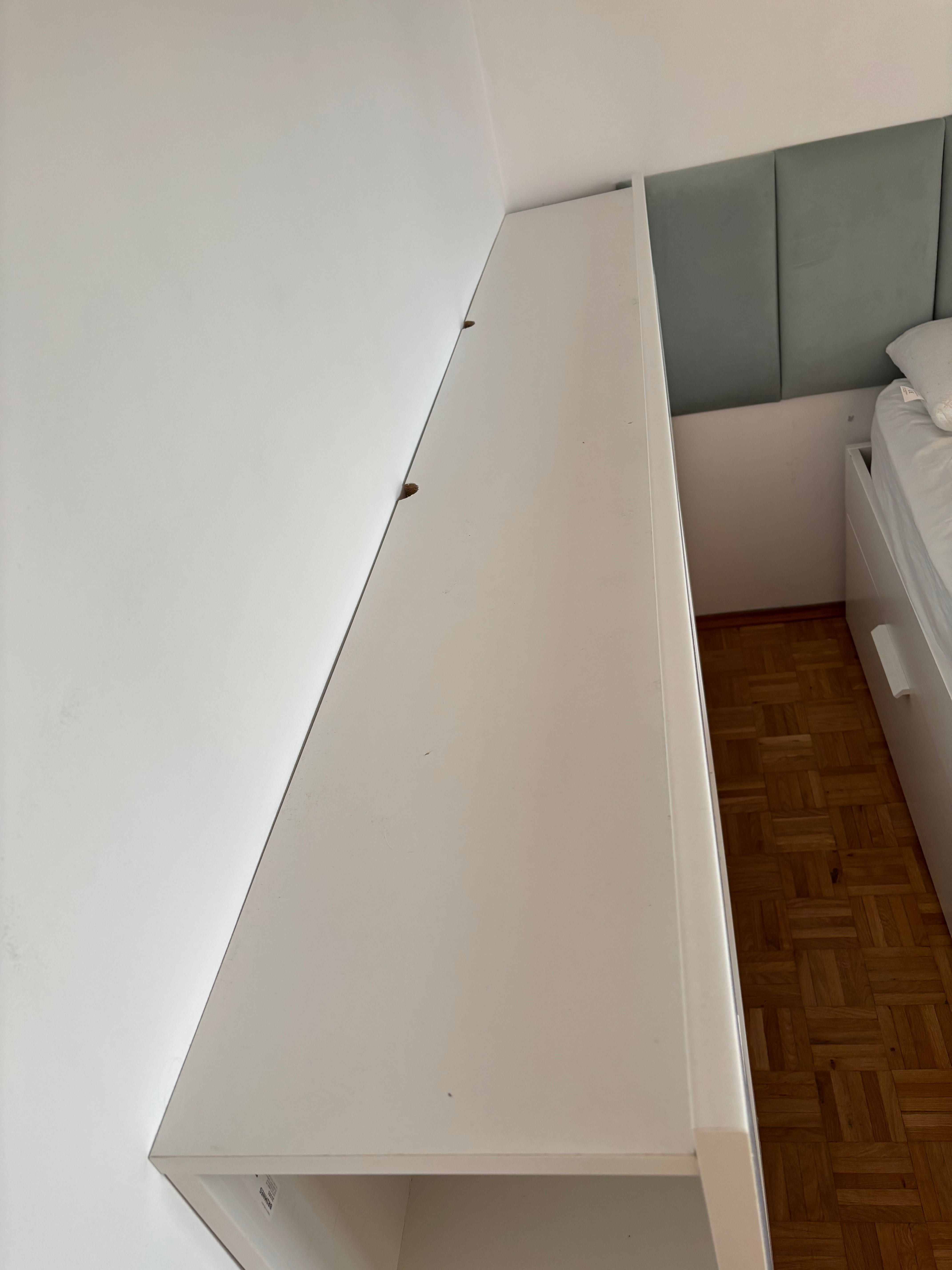 Brimnes IKEA zagłówek ze schowkiem 180 cm