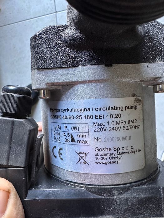 Pompa cyrkulacyjna