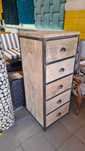 Komoda loft z drewna mango