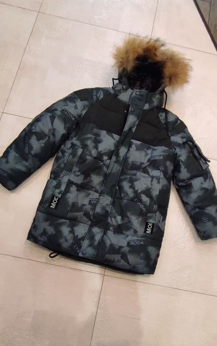 Зимова куртка для хлопчика 146 розмір