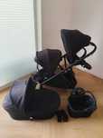 Wózek Cybex Gazelle S - zestaw (gondola + dwie spacerówki + adaptery)
