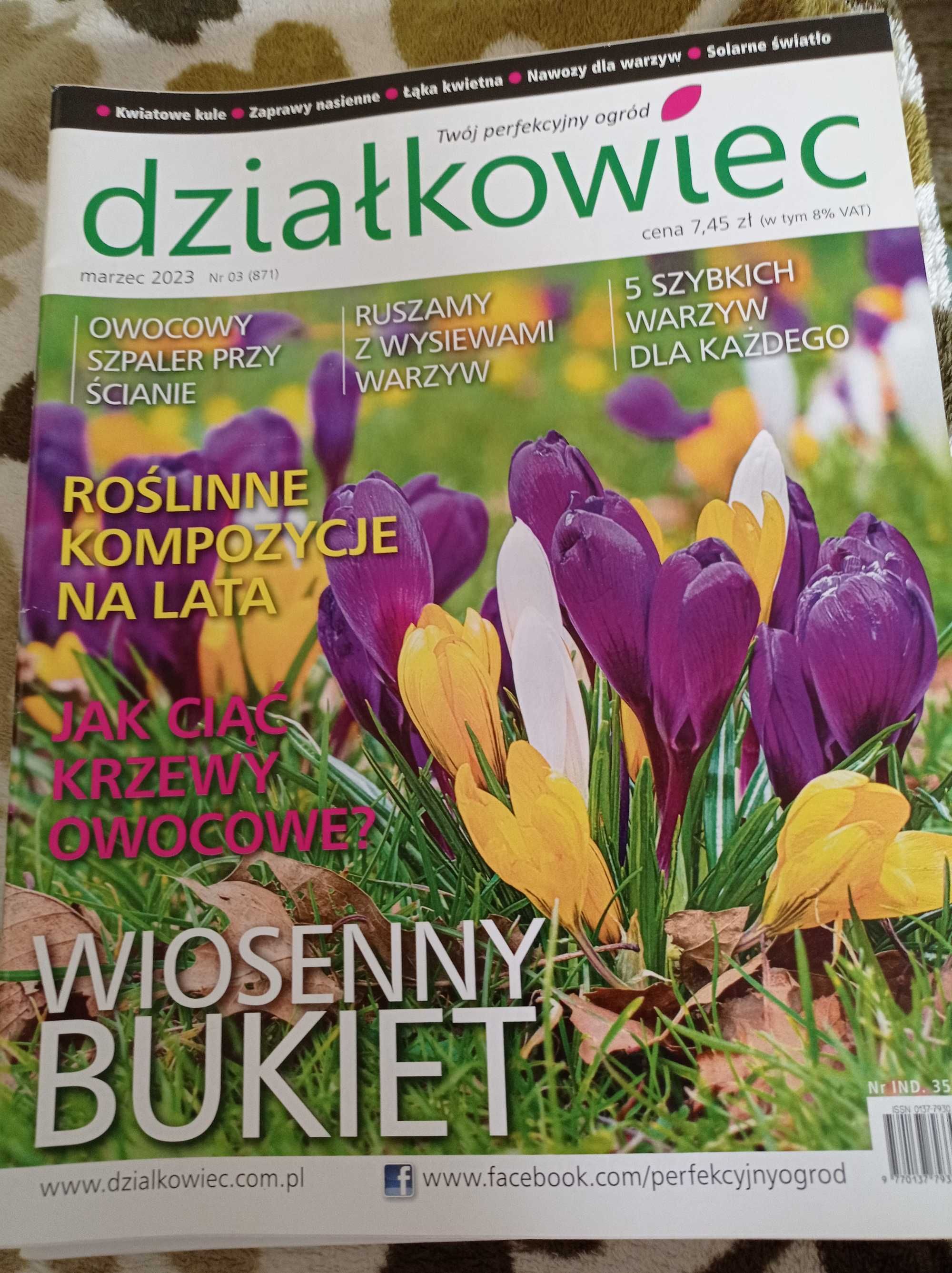 Nowy Magazyn Gazeta DZIAŁKOWIEC 11 numerów z 2023r.