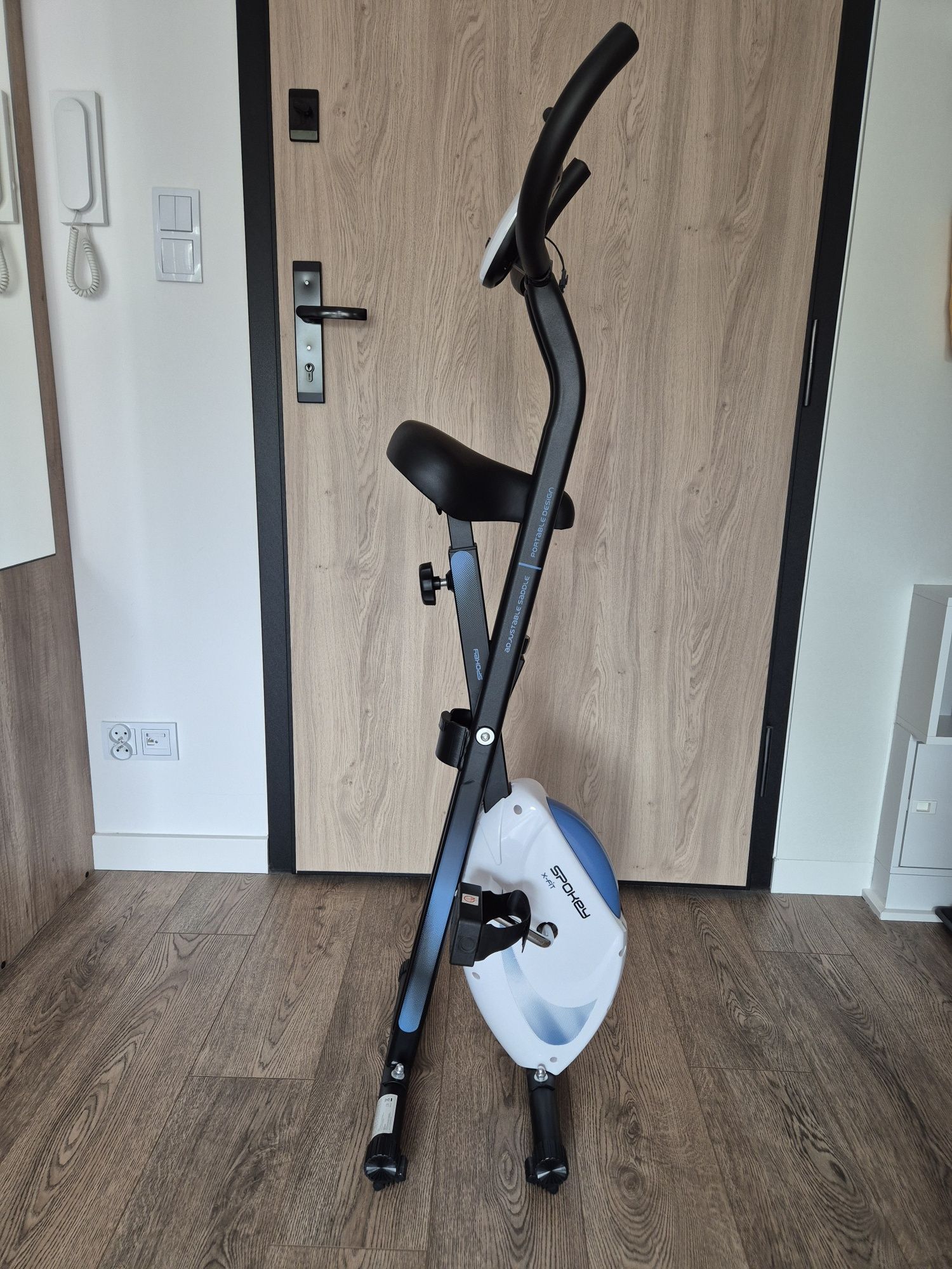 Rower stacjonarny składany