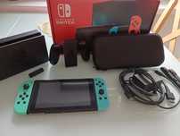 Nintendo switch zestaw Little pets karta 200 giga etui