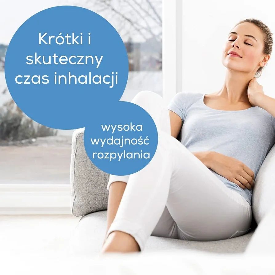Beurer IH 55 inhalator, inhalator z technologią membrany drgania, prze
