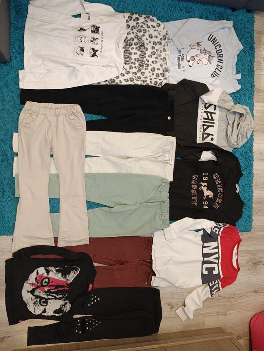 Paka 152 dziewczynka(13 szt)