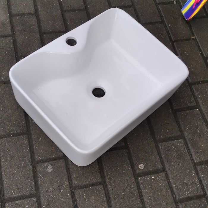 Umywalka nablatowa 48x37x14 cm / Polecam