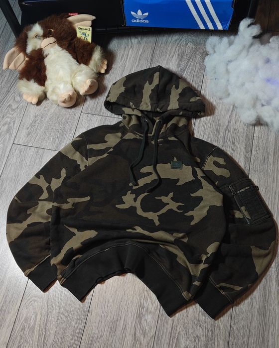 Камуфляжне худі Alpha Industries