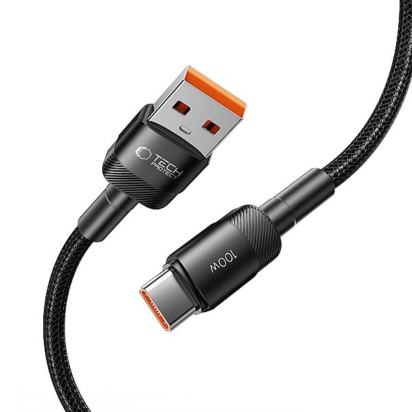 Kabel Tech-Protect UltraBoost Evo USB-C / USB-C 100W 5A 0.5m - czarny