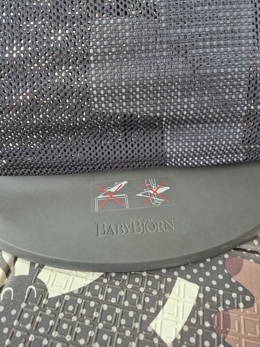 Bujaczek babybjorn bliss mesh antracyt