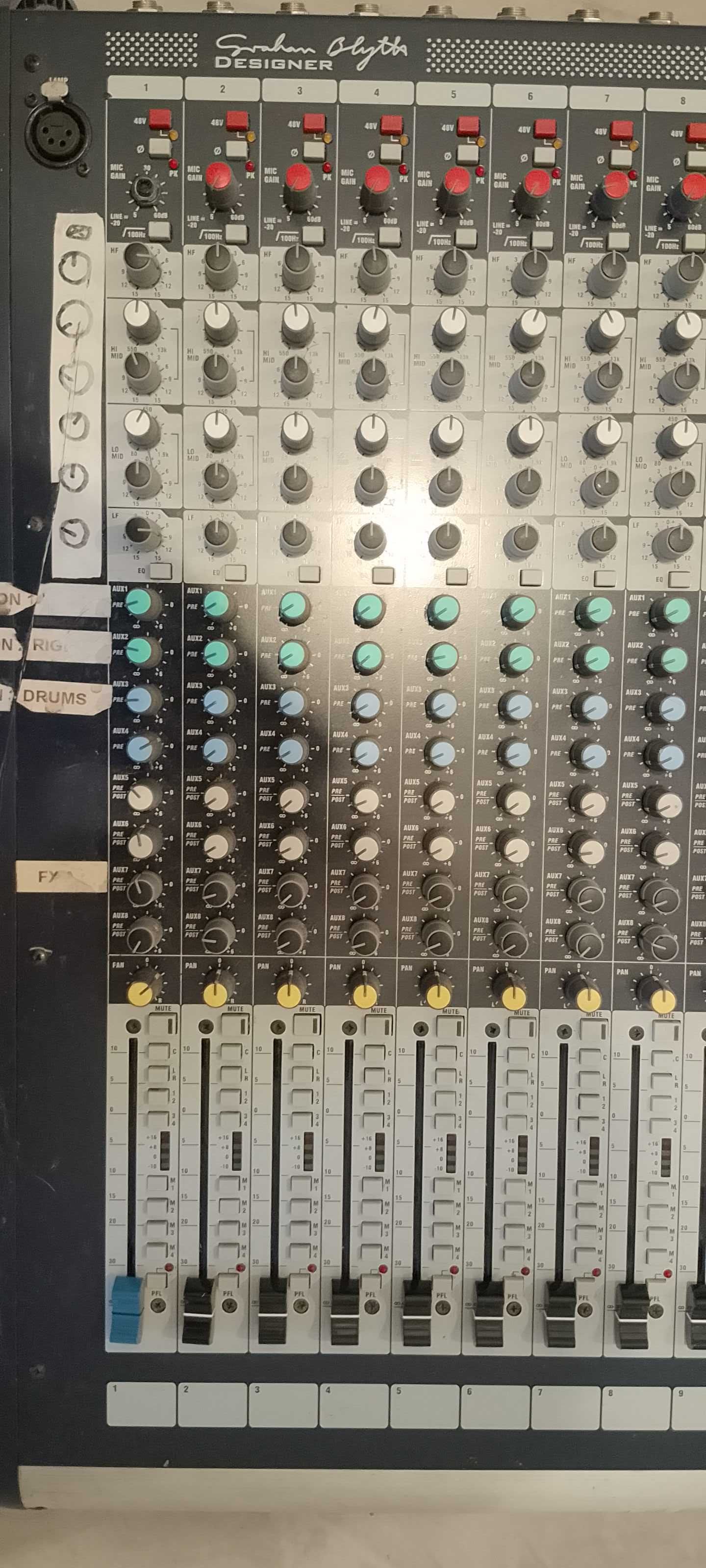 Mesa do som Soundcraft GB4