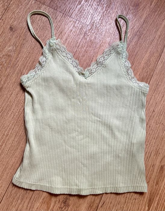 майка в рубчик