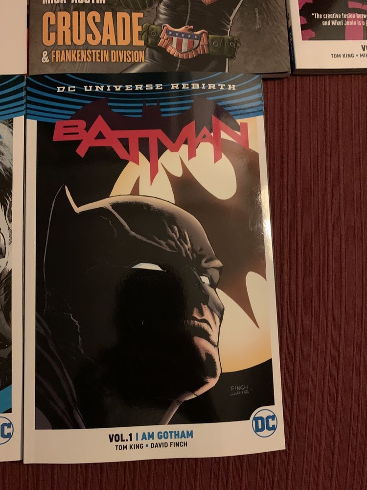 Batman Rebirth vol. 1 e 2