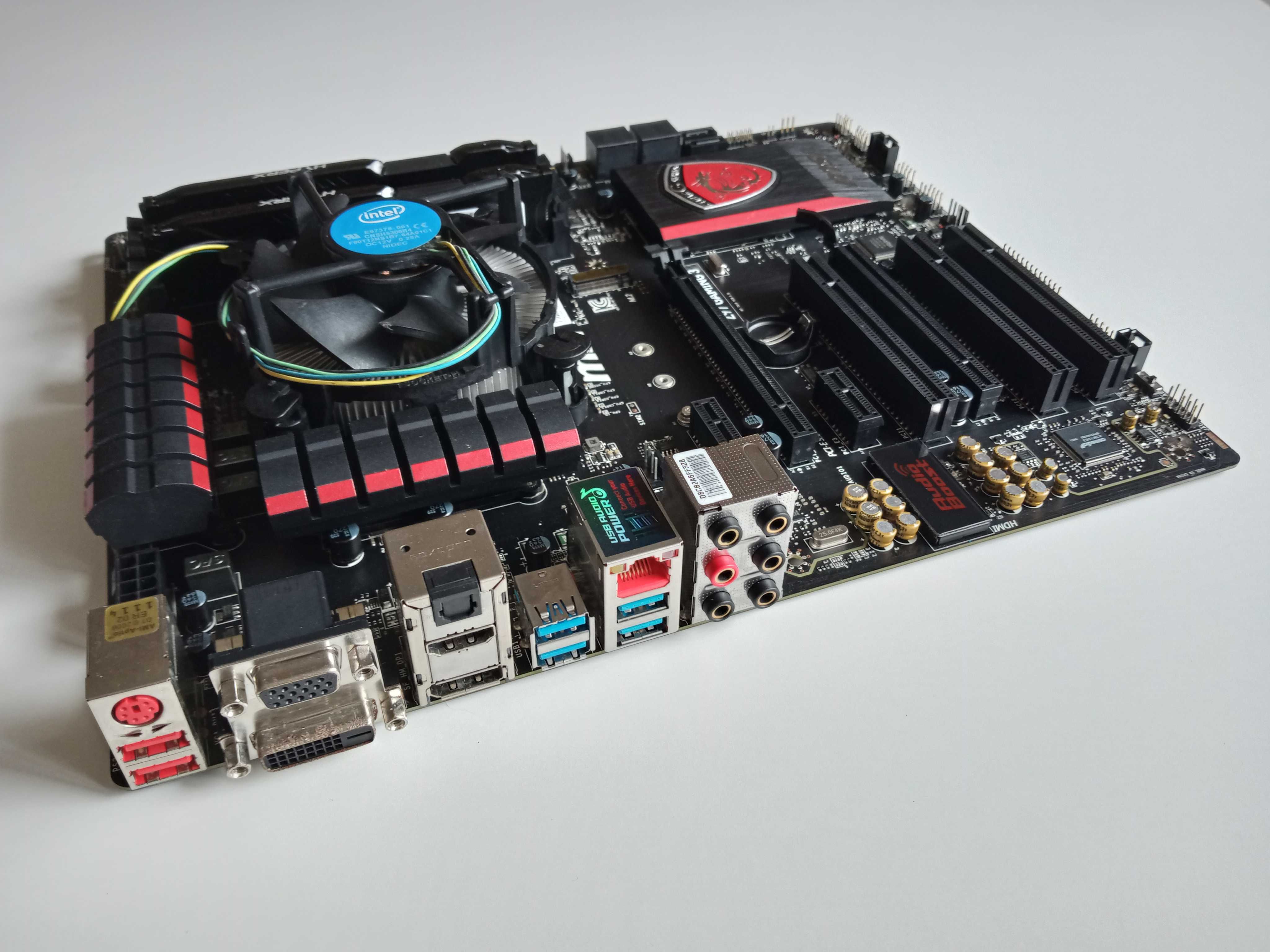 Zestaw: MSI Z97 GAMING 3 + INTEL CORE i5-4690K + 8GB DDR3 RAM 1600MHz