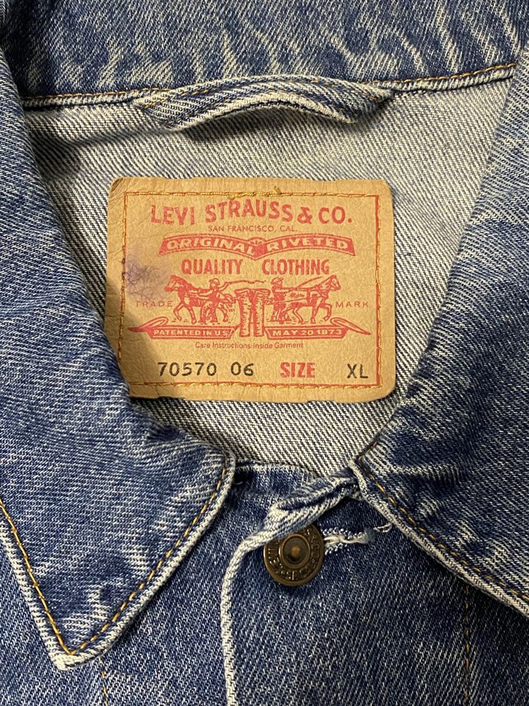Levis Katana kurtka jeansowa vintage