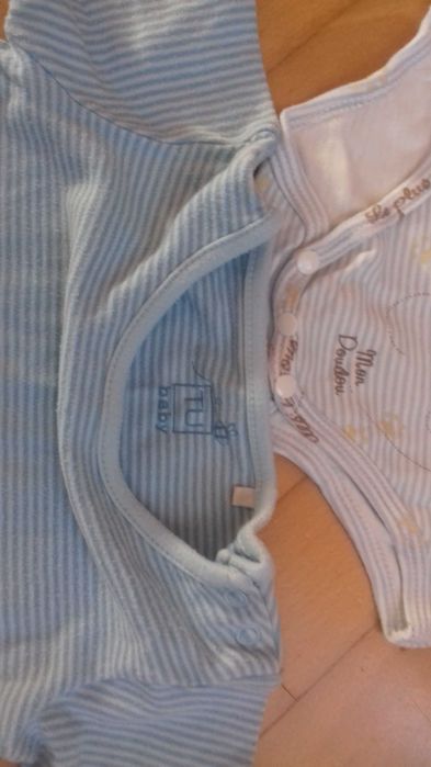 Ciepły pajacyk i body chłopięce  r.74/80