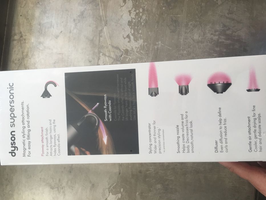 Фен Dyson HD08 Supersonic Black/Nickel