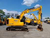JCB 140X  2019R 6229 mth, koparka gąsienicowa js145 js130 130x