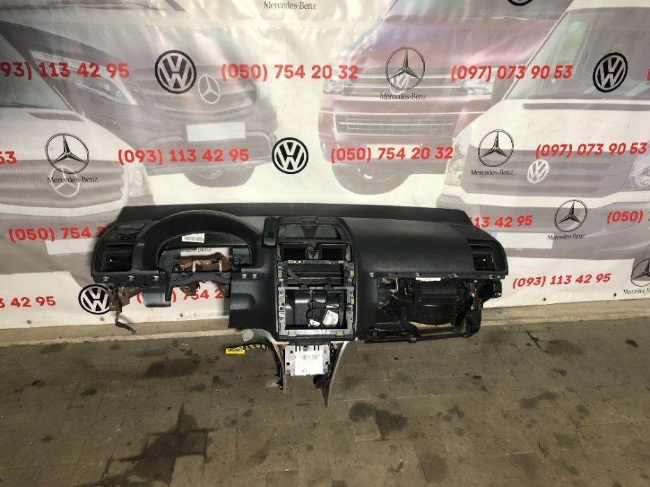 Панель торпеда VW Touran AirBag Тоуран панель салона туран тауран