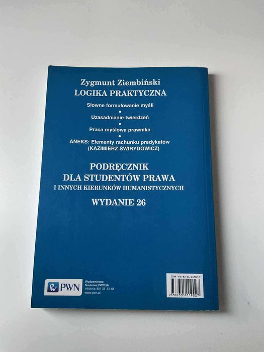 Książka Logika Praktyczna