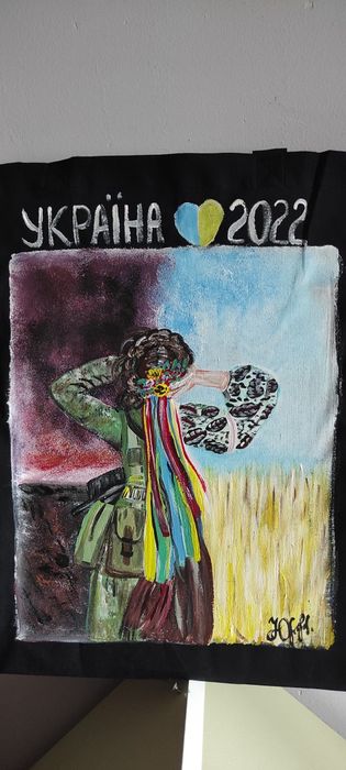 Шопер, шопери , ручна розпись