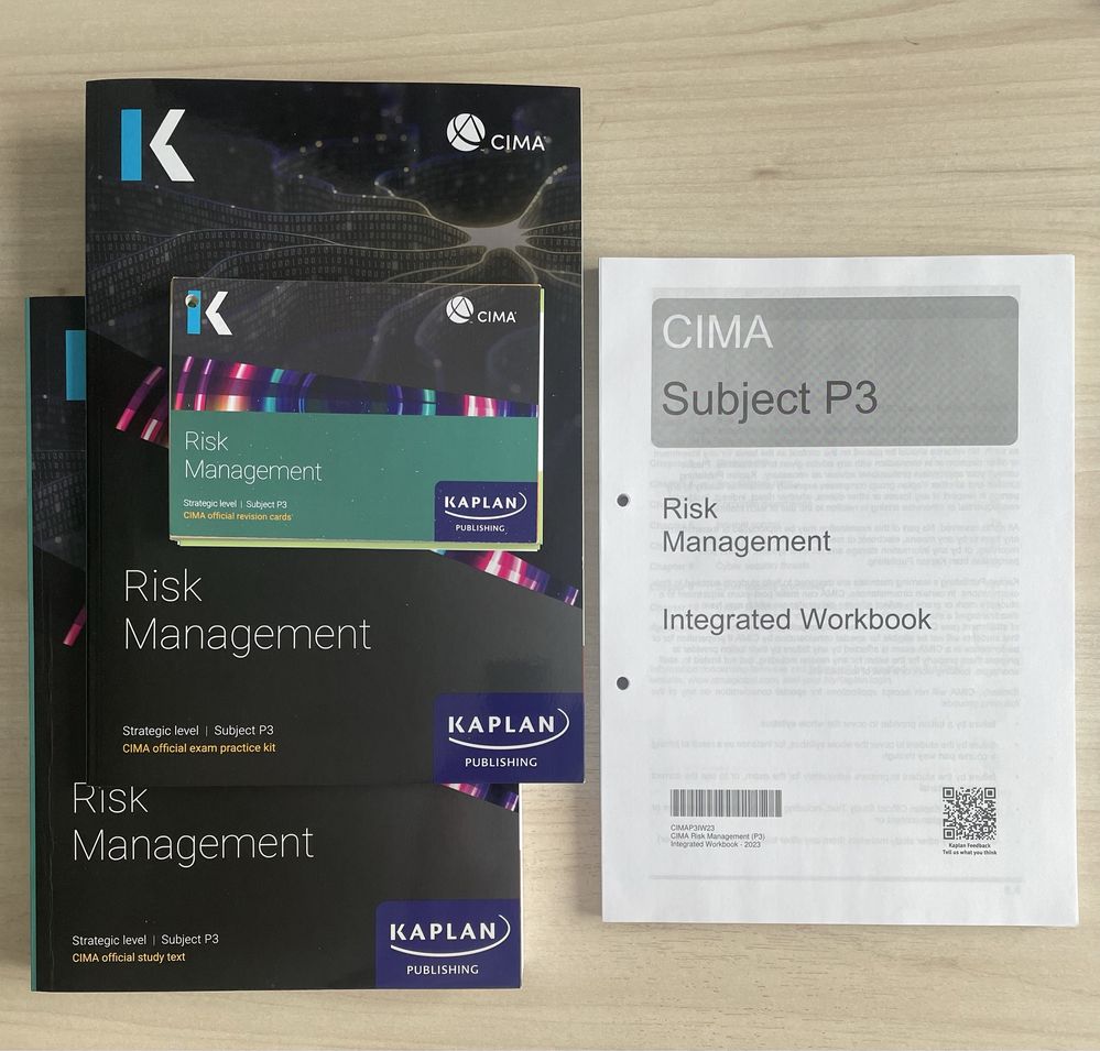 CIMA P3 Risk Management - Essential Pack + Workbook