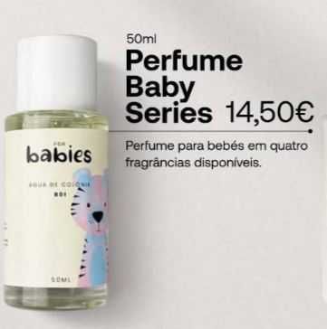 Perfume para bébé